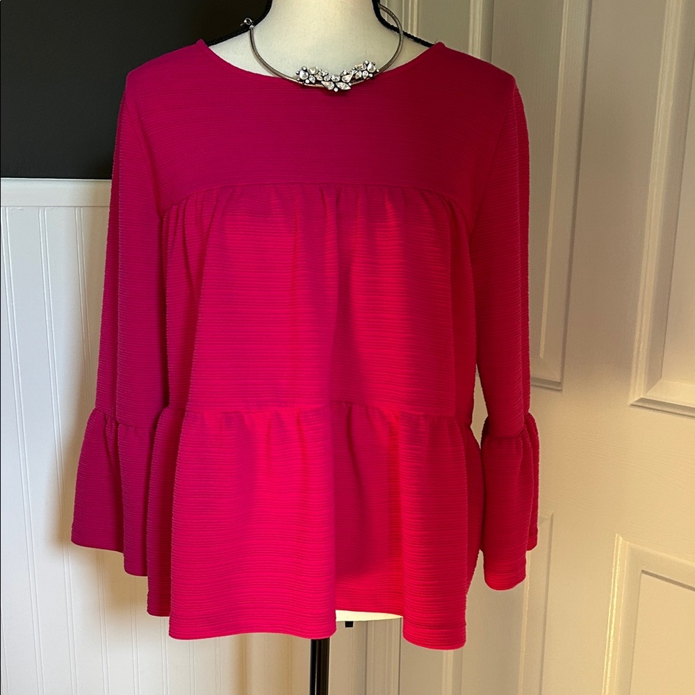 J. Crew Pink Top